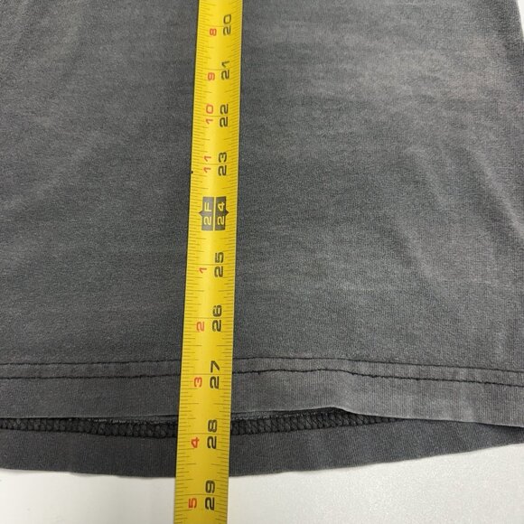 Vintage Palau Shark T Shirt Mens Medium 20x27.5 Faded Black Y2K Surf - Picture 14 of 14